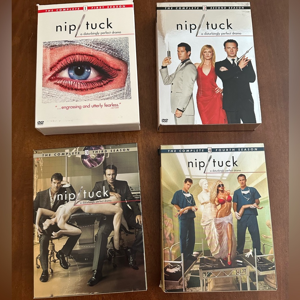 Nip/Tuck DVD collection Seasons 1-4
